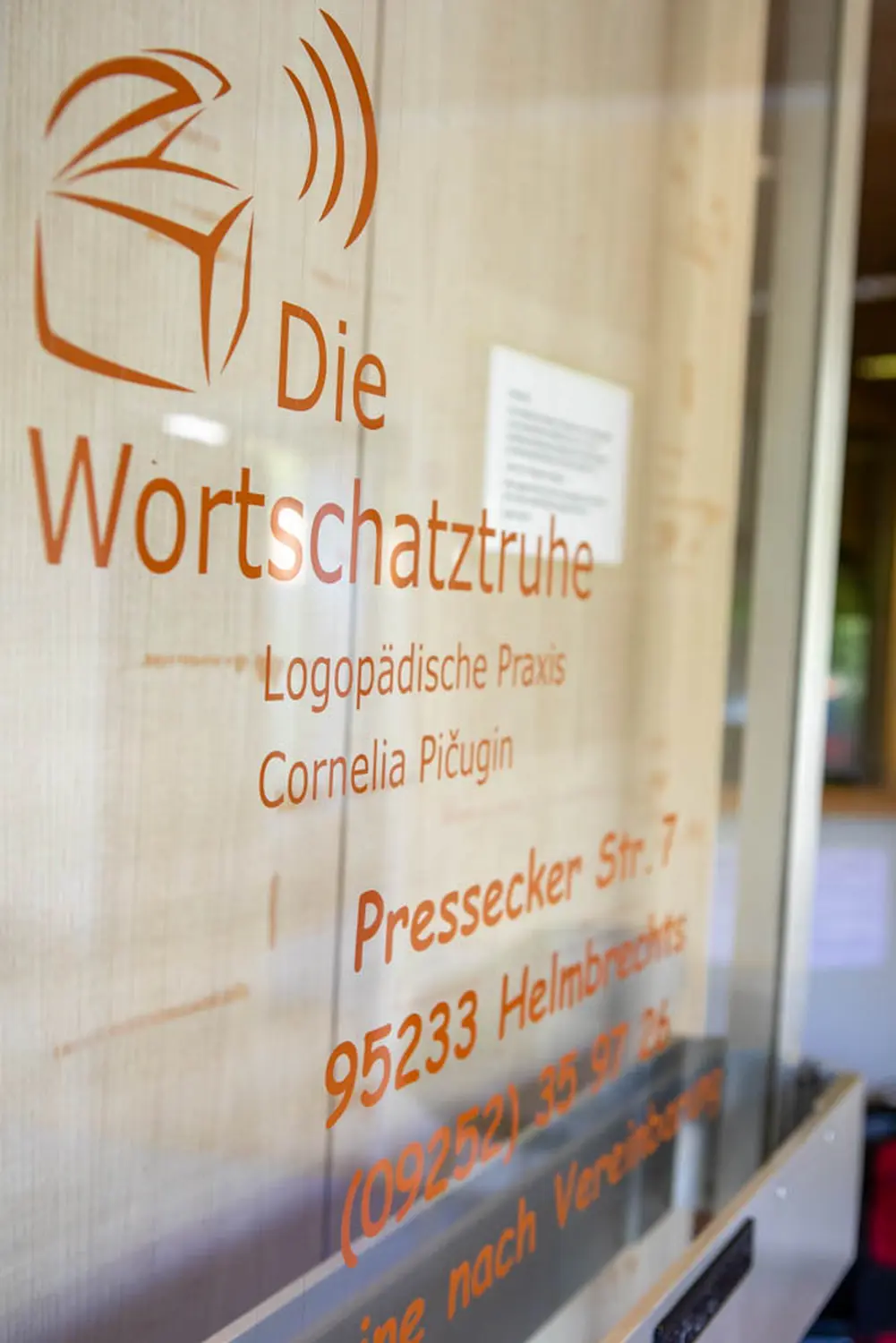 Therapiebereich von Die Wortschatztruhe